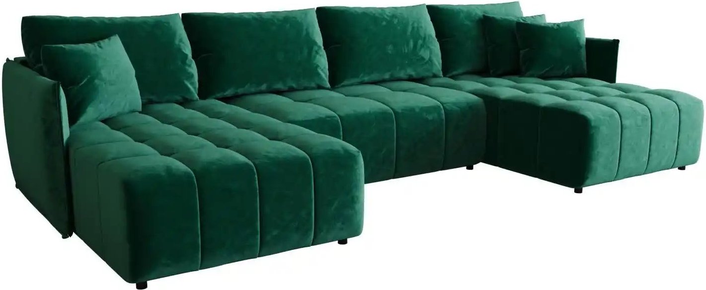 Wohnlandschaft Onil ¦ grün ¦ Maße (cm): B: 349 H: 85 Polstermöbel > Sofas > Wohnlandschaften - Höffner