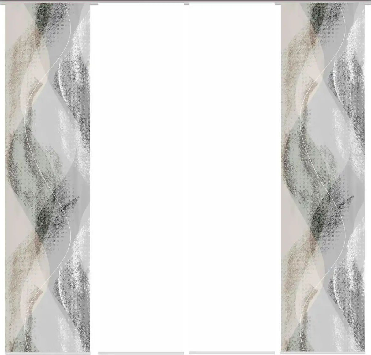 HOME Wohnideen Schiebevorhang ¦ grau ¦ Maße (cm): B: 60 H: 245 Gardinen & Rollos > Gardinen & Vorhänge > Schiebegardin...