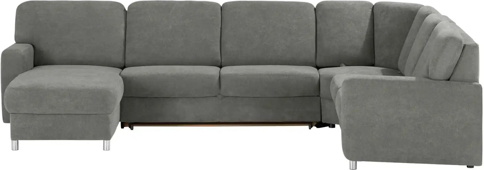 Thumbnail - smart Wohnlandschaft Valencia ¦ grau ¦ Maße (cm): B: 341 Polstermöbel > Sofas > Wohnlandschaften - Höffner
