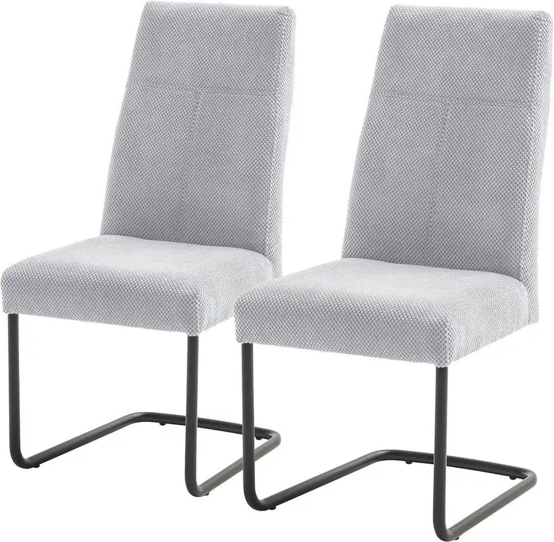 uno Schwingstuhl im 2er Set Amela ¦ grau ¦ Maße (cm): B: 50 H: 102 T: 62.5 Stühle > Schwingstühle - Höffner