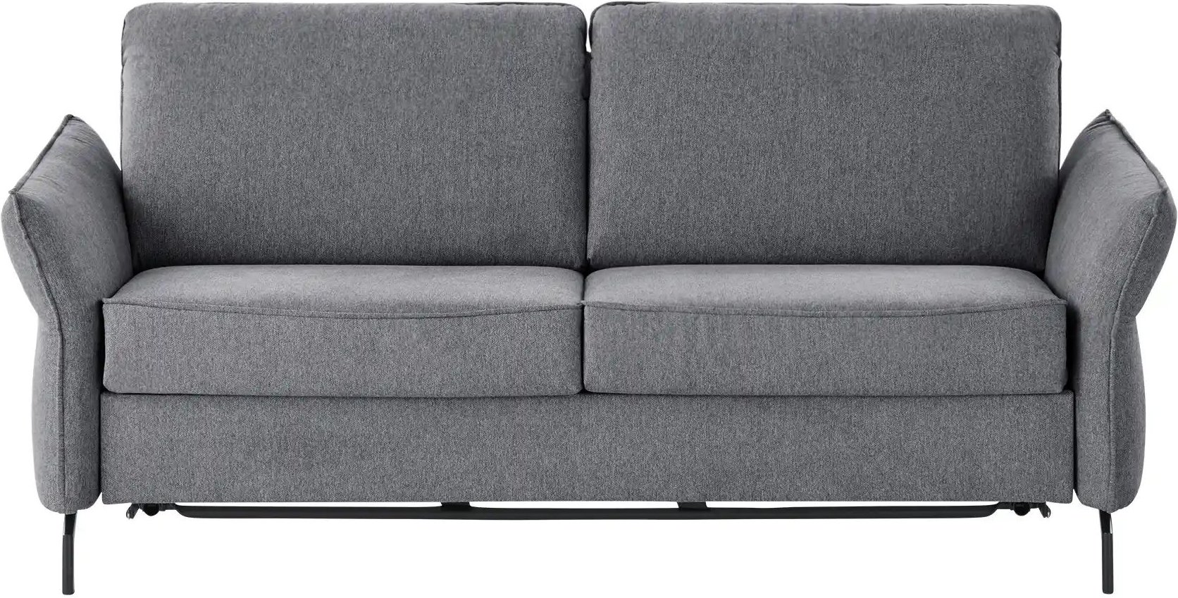 Schlafsofa mit Schlaffunktion Collin ¦ grau ¦ Maße (cm): B: 192 H: 90 T: 105.0 Polstermöbel > Sofas > Einzelsofas - Höff...