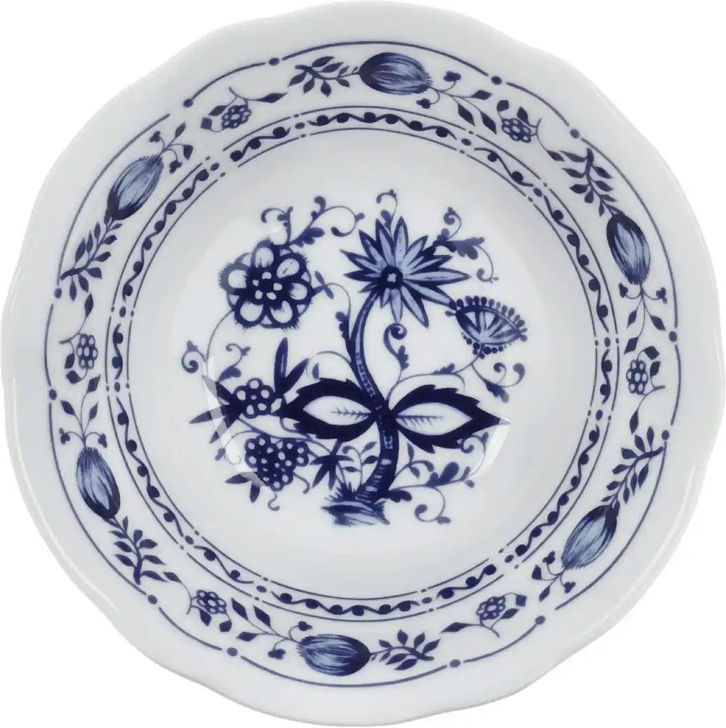 Kahla Schüssel "Rosella" Zwiebelmuster ¦ blau ¦ Porzellan ¦ Maße (cm): H: 5,1 Ø: 16.1 Geschirr > Einzelgeschirrteile -...