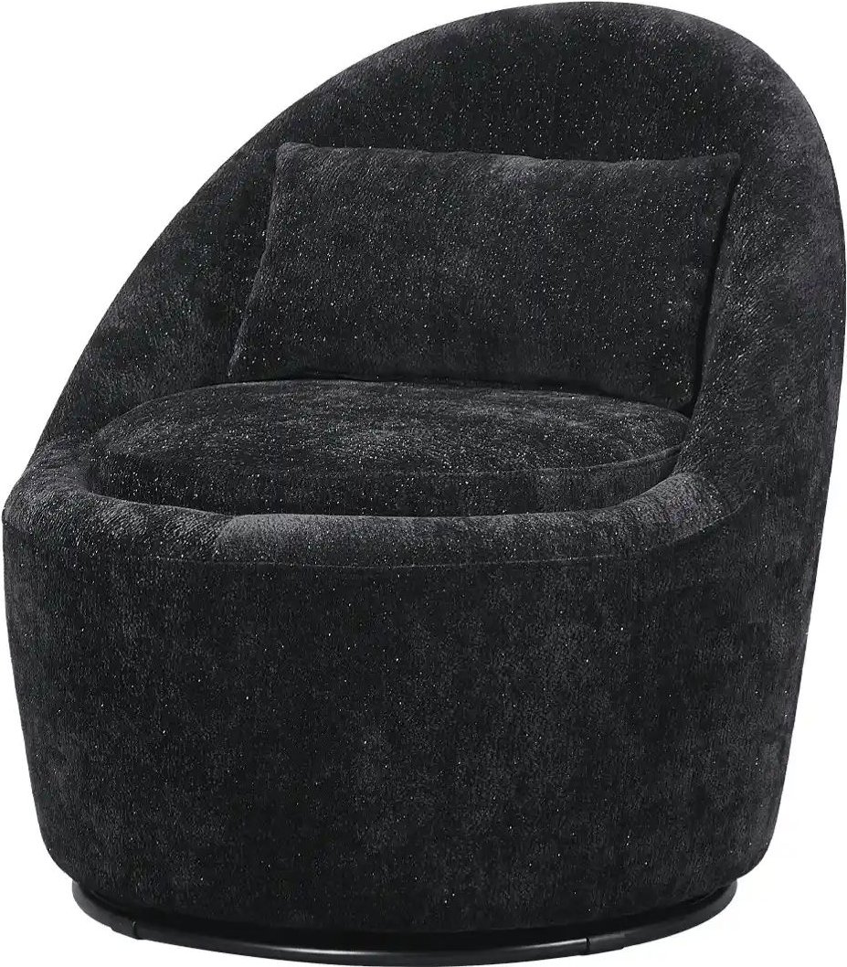 uno Drehsessel Ash ¦ schwarz ¦ Maße (cm): B: 72 H: 80 T: 83.0 Polstermöbel > Sessel > Drehsessel - Höffner