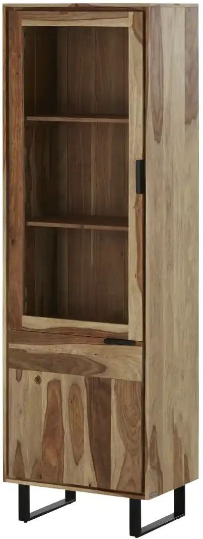 Gray & Jones Vitrine Tierra Fuego 2.0 ¦ holzfarben ¦ Maße (cm): B: 65 H: 203 T: 43.0 Schränke > Vitrinen - Höffner