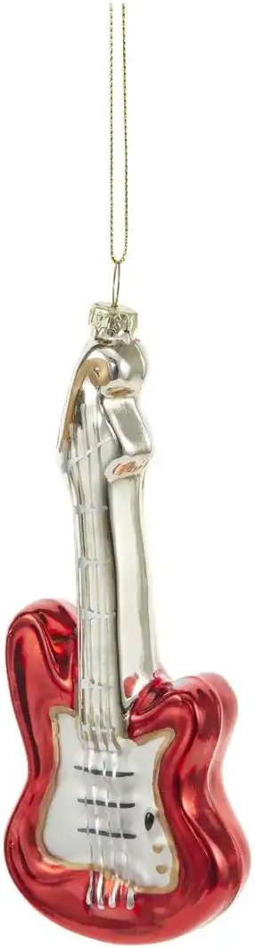 HOME STORY Weihnachtsbaumschmuck Gitarre ¦ Glas,Aluminium ¦ Maße (cm): B: 6 H: 14,7 T: 2.2 Weihnachten - Höffner