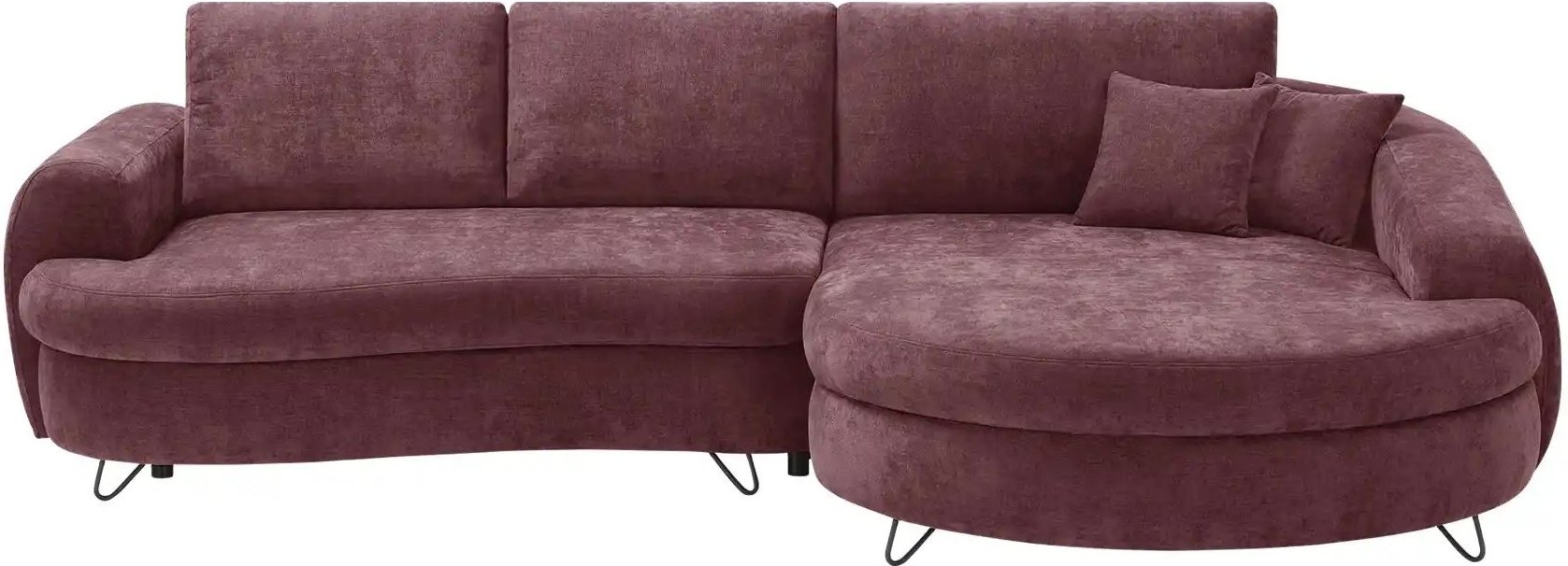 switch Ecksofa Ariana ¦ lila/violett ¦ Maße (cm): B: 302 Polstermöbel > Sofas > Ecksofas - Höffner