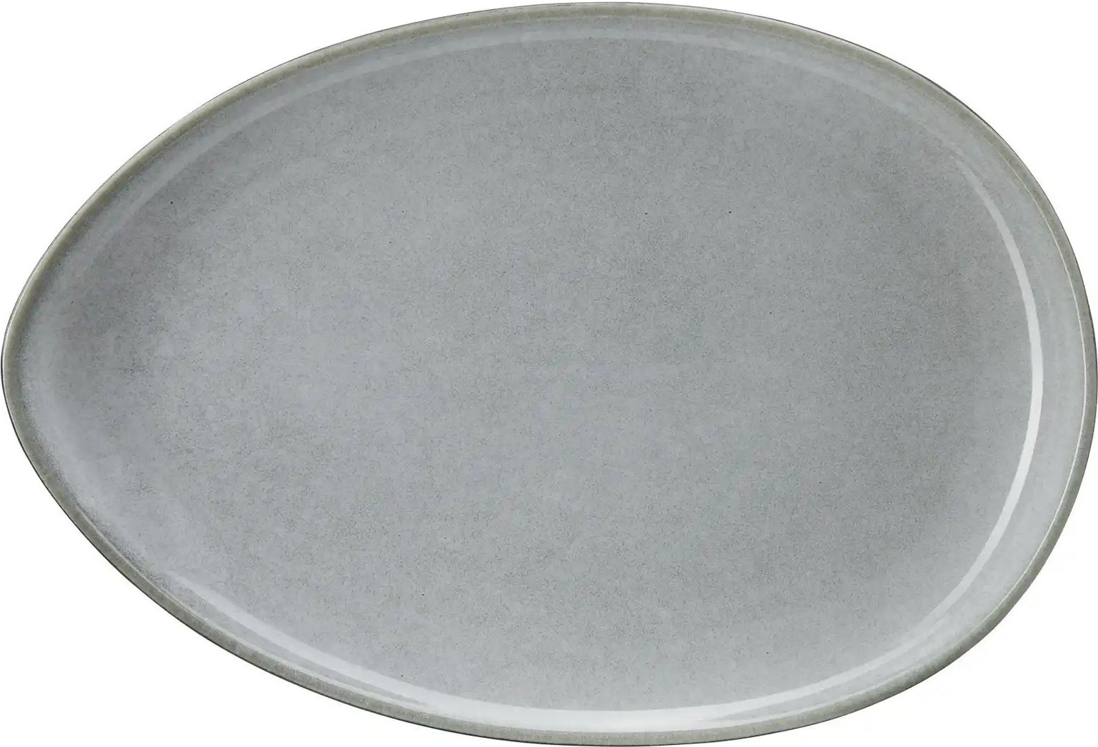 Thumbnail - Gray & Jones Servierplatte Como ¦ grün ¦ Porzellan ¦ Maße (cm): B: 31 H: 21 T: 3.3 Geschirr > Einzelgeschirrteile - Höf...