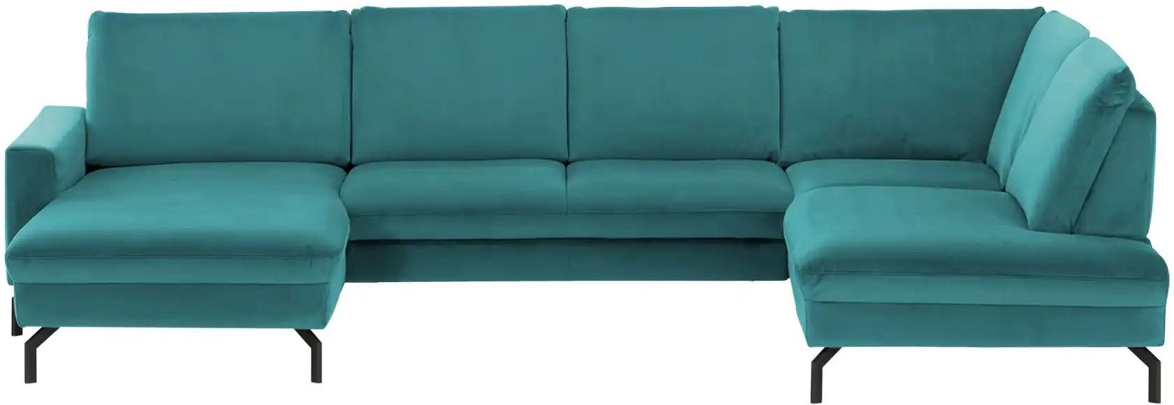 Thumbnail - meinSofa Wohnlandschaft Grace ¦ türkis/petrol ¦ Maße (cm): B: 332 H: 89 T: 220.0 Polstermöbel > Sofas > Wohnlandschafte...