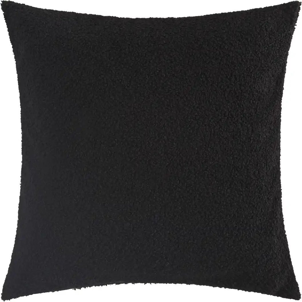 Kissen Teddy uni ¦ schwarz ¦ Maße (cm): B: 45 Dekokissen & Decken > Kissen > Dekokissen - Höffner