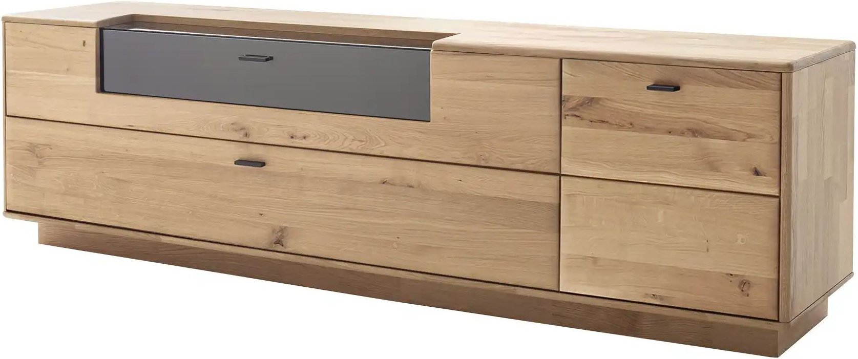 MONDO TV-Element Minoma ¦ holzfarben ¦ Maße (cm): B: 214 H: 63 T: 50.0 Kommoden & Sideboards > Lowboards - Höffner