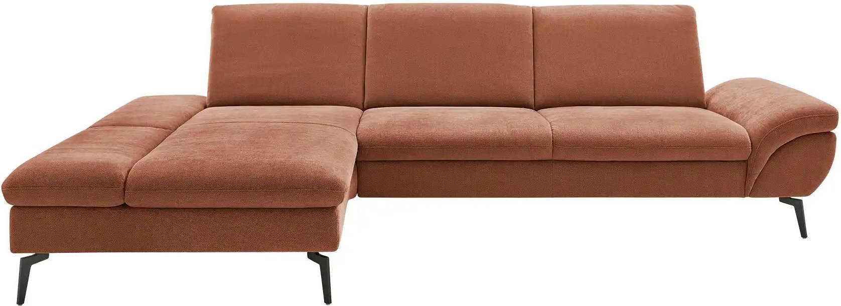 Lounge Collection Ecksofa Malena ¦ orange ¦ Maße (cm): B: 314 H: 92 T: 199.0 Polstermöbel > Sofas > Ecksofas - Höffner