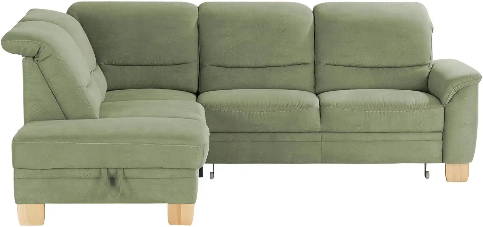 meinSofa Ecksofa  Liva ¦ grün ¦ Maße (cm): B: 254 T: 224.0 Polstermöbel > Sofas > Ecksofas - Höffner