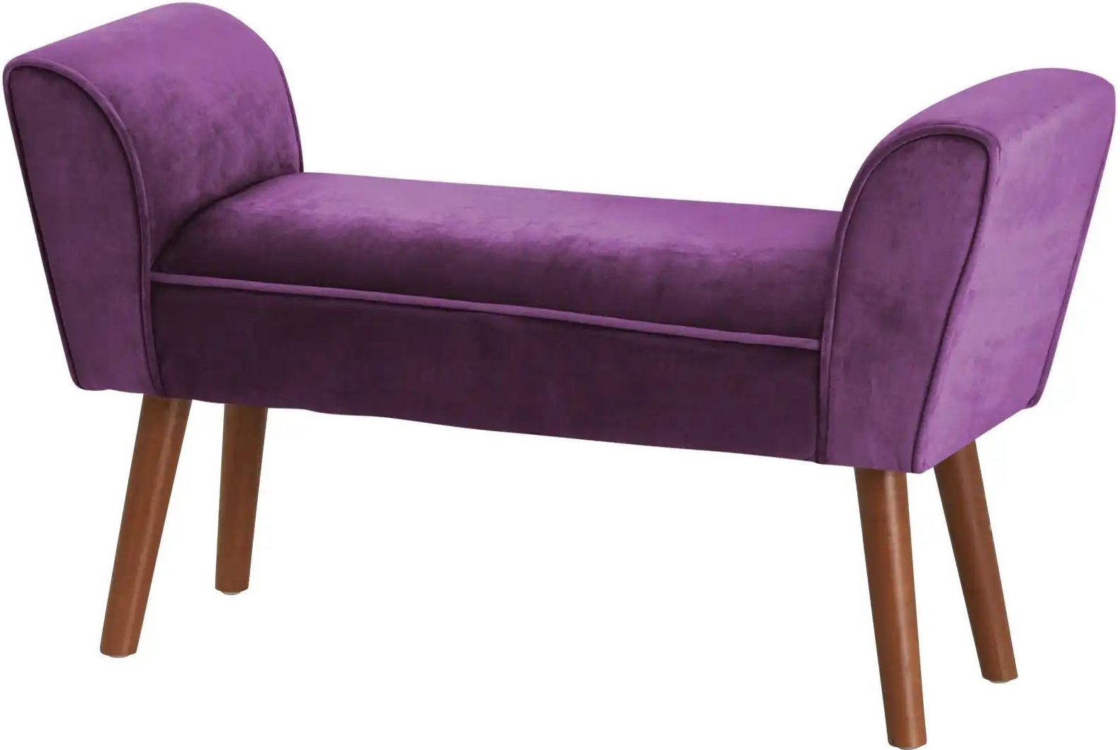 Playboy Bettbank Tiffany ¦ lila/violett ¦ Maße (cm): B: 93 H: 55 T: 30.0 Bänke > Einzelbänke - Höffner