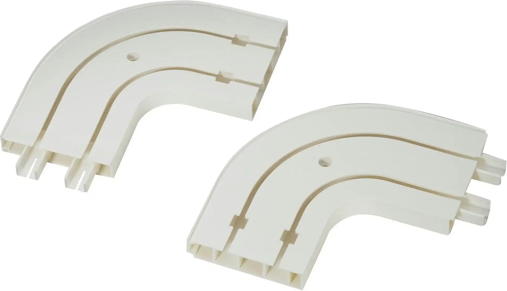 Mydeco VHS Rundbogen 2-Lauf ¦ weiß ¦ Kunststoff ¦ Maße (cm): B: 17 H: 1,7 Gardinen & Rollos > Gardinenstangen & Zubehö...