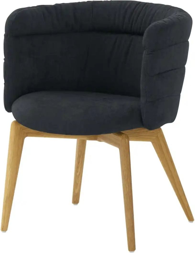 Thumbnail - Jette Home Esszimmerstuhl Paola ¦ schwarz ¦ Maße (cm): B: 65 H: 80 T: 64.0 Stühle > Esszimmerstühle > Esszimmerstühle m...