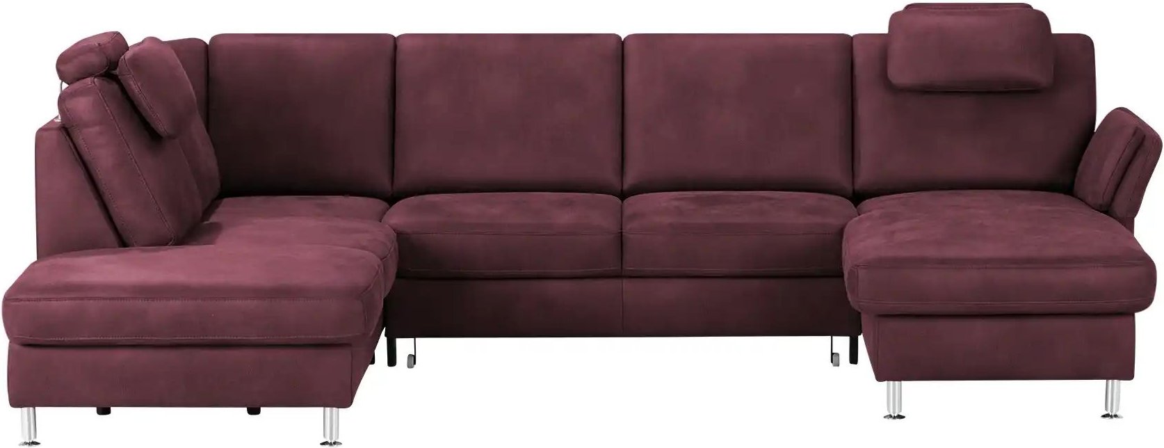 Mein Sofa bold Wohnlandschaft Veit ¦ rot ¦ Maße (cm): B: 305 H: 90 T: 200.0 Polstermöbel > Sofas > Wohnlandschaften - H...