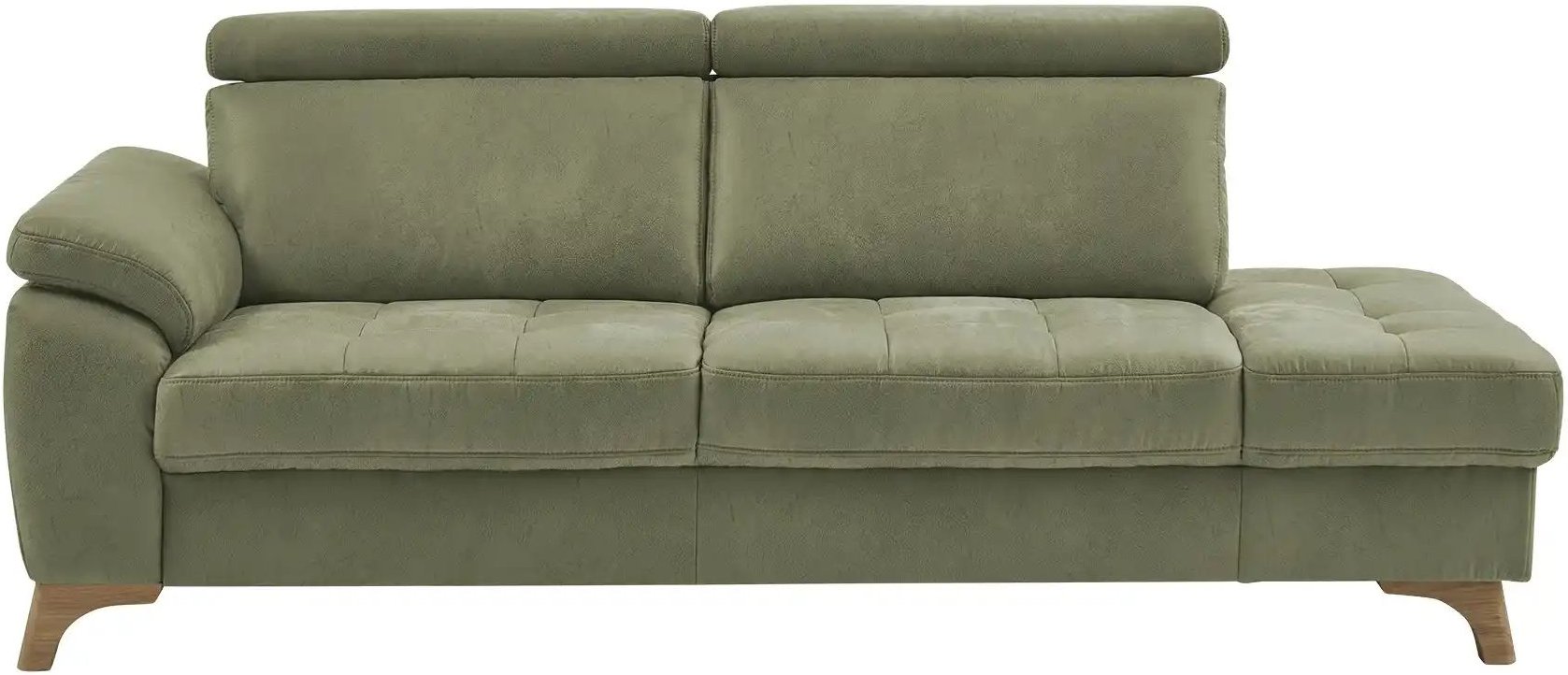 meinSofa Recamiére Chloris ¦ grün ¦ Maße (cm): B: 221 H: 107 T: 102.0 Polstermöbel > Ottomanen & Recamiere - Höffner