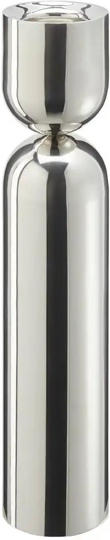 HOME STORY Teelichthalter ¦ silber ¦ Edelstahl ¦ Maße (cm): H: 32 Ø: 6 Accessoires > Kerzen & Kerzenständer > Teelich...