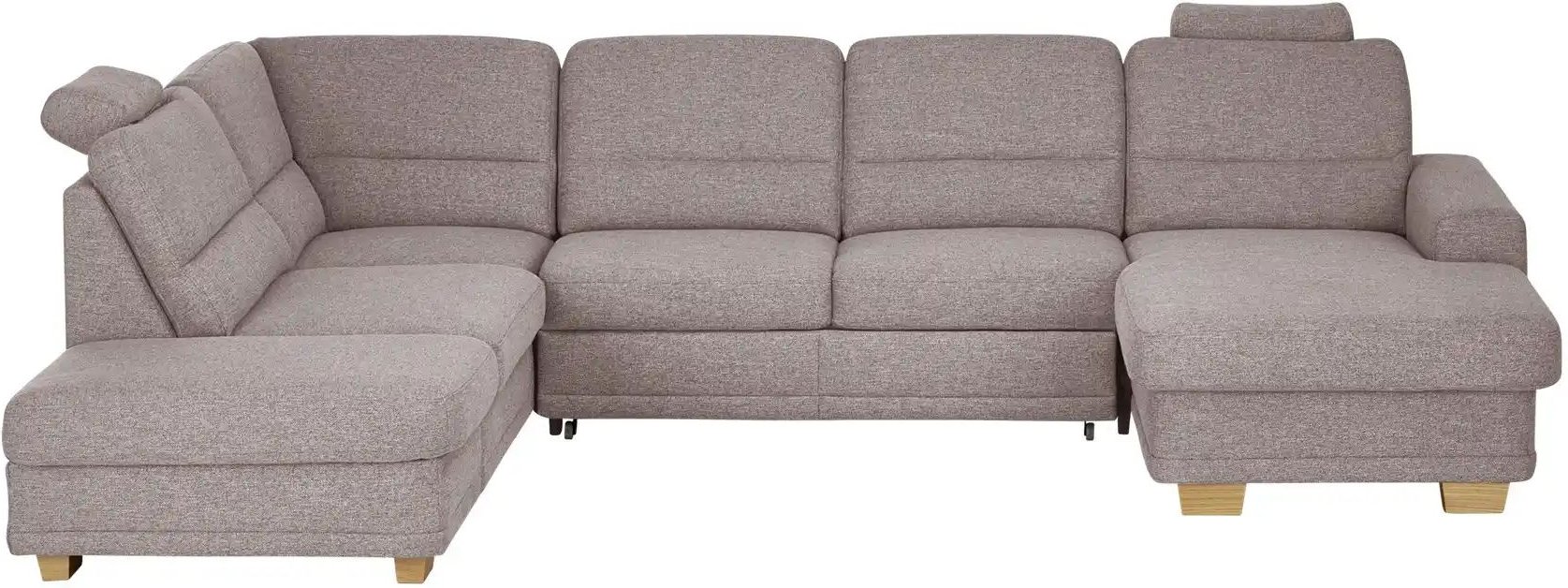 meinSofa Wohnlandschaft  Marc ¦ braun ¦ Maße (cm): B: 311 H: 85 T: 234.0 Polstermöbel > Sofas > Schlafsofas - Höffner