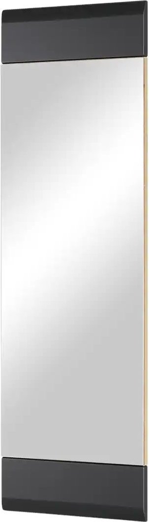 Spiegelpaneel Cortina ¦ schwarz ¦ Holzwerkstoff,Glas ¦ Maße (cm): B: 35 H: 110 T: 2.0 Accessoires > Spiegel - Höffner