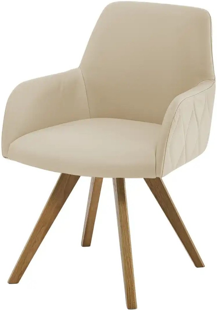 Thumbnail - Woodford Esszimmerstuhl Damask ¦ beige ¦ Maße (cm): B: 61 H: 88 T: 66.5 Stühle > Küchenstühle > Küchenstühle mit Armleh...