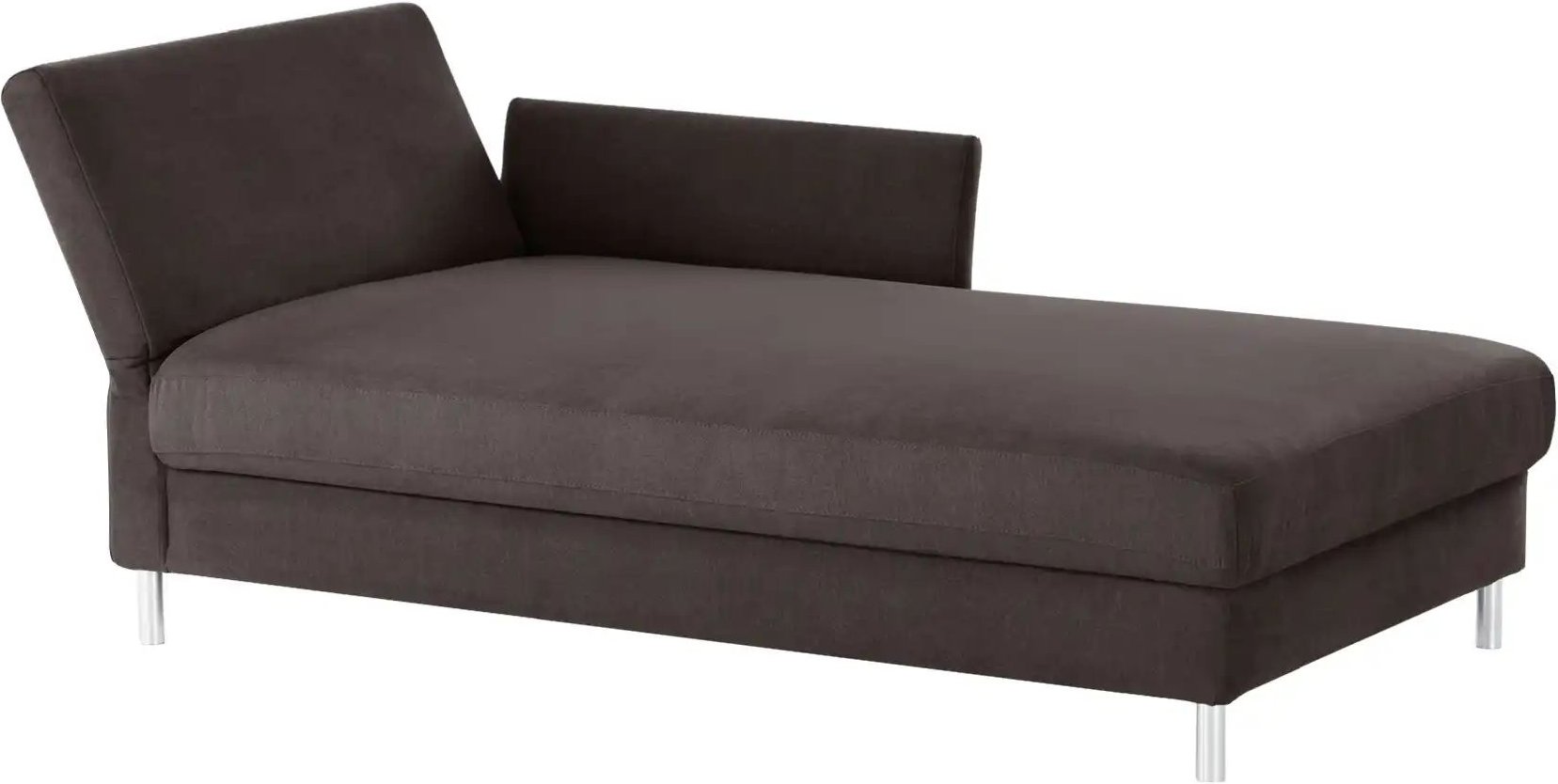 nehl Liege Easy ¦ braun ¦ Maße (cm): B: 220 H: 80 T: 96.0 Polstermöbel > Ottomanen & Recamiere - Höffner