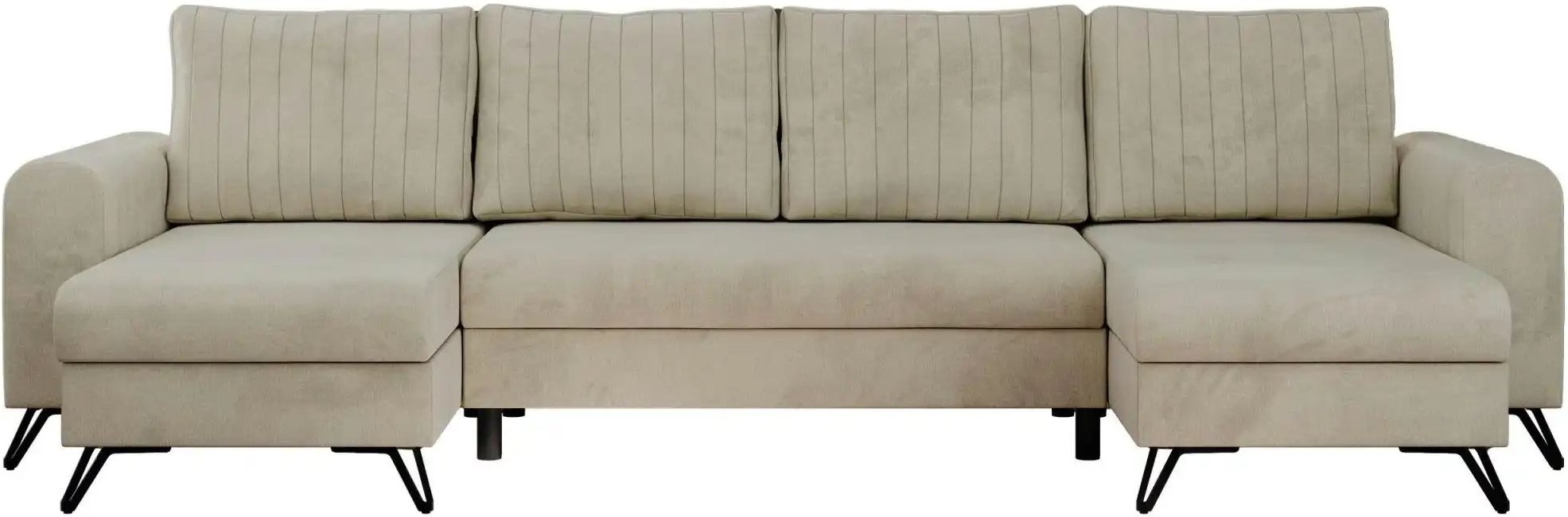 Wohnlandschaft Beige ¦ beige ¦ Maße (cm): B: 312 H: 90 Polstermöbel > Sofas > Schlafsofas - Höffner