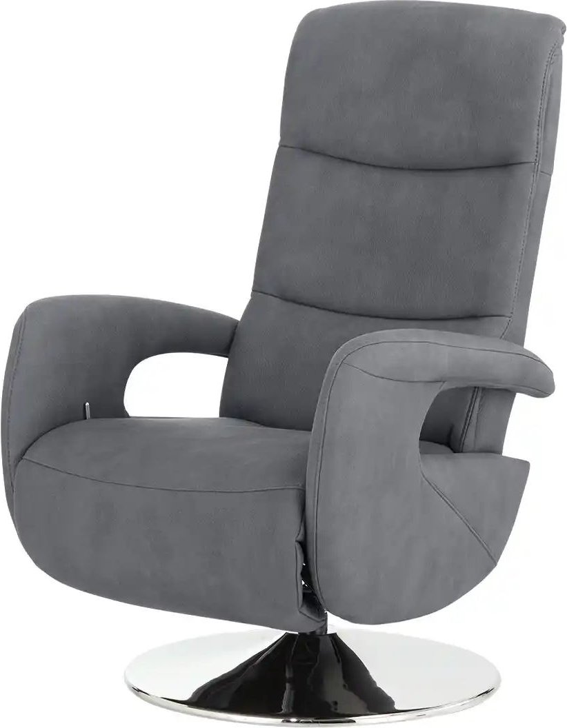meinSofa Sessel mit Relaxfunktion Franzi-S ¦ grau Polstermöbel > Sessel > Fernsehsessel - Höffner