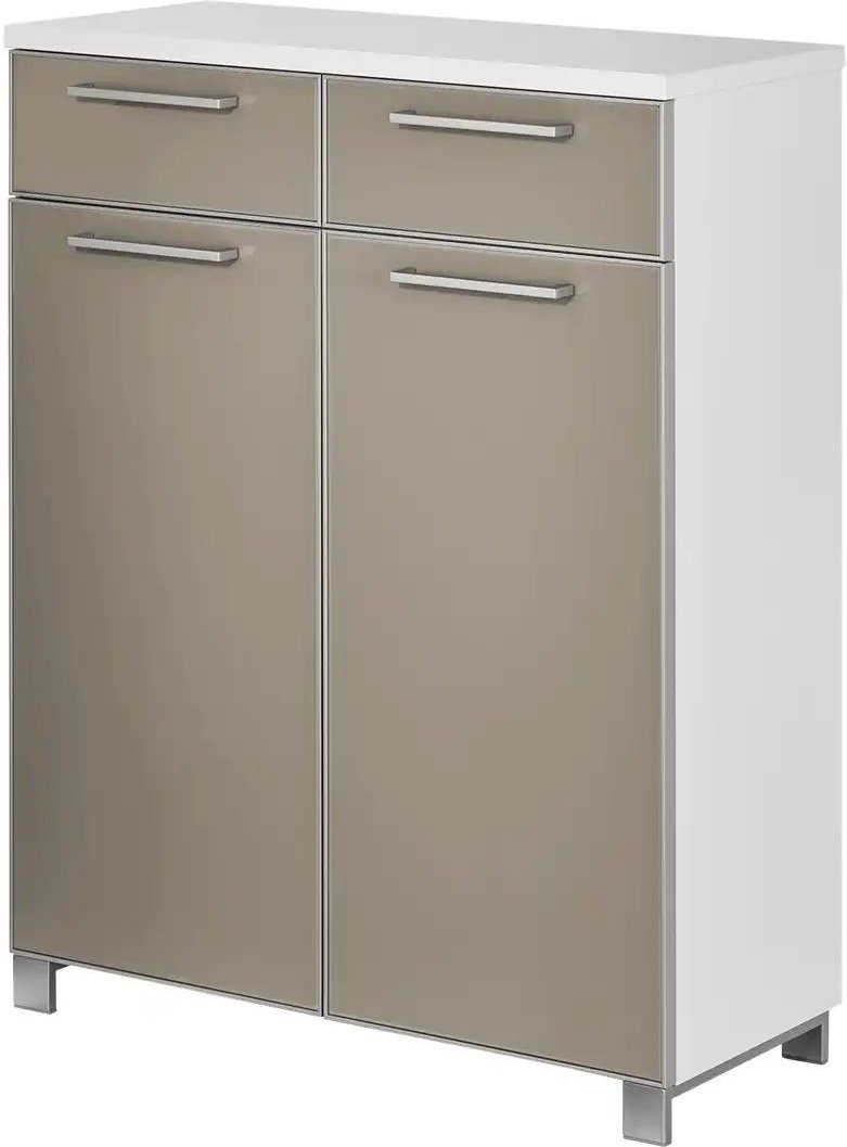 Schuhschrank Duna ¦ beige ¦ Maße (cm): B: 84 H: 108 T: 37.0 Garderoben & Kleiderstangen > Garderoben Schuhschränke - Hö...