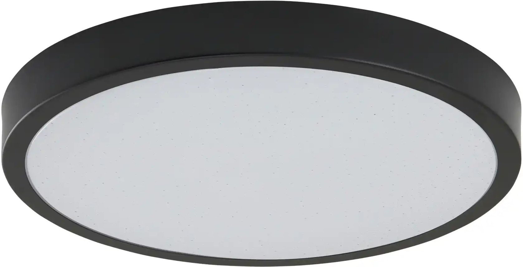 Thumbnail - KHG LED-Deckenleuchte schwarz mit Sterneneffekt ¦ schwarz ¦ Maße (cm): H: 5 Ø: 38 Lampen & Leuchten > Deckenleuchten...