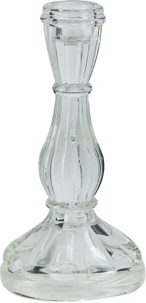 Thumbnail - HOME STORY Kerzenhalter ¦ transparent/klar ¦ Glas ¦ Maße (cm): H: 16,5 Ø: 8.3 Accessoires > Kerzen & Kerzenständer > ...