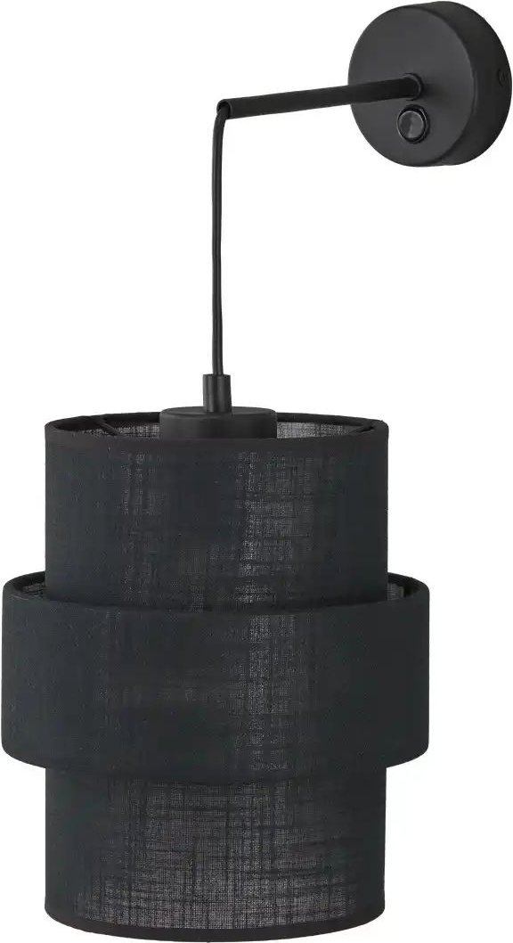 Wandleuchte Calisto ¦ schwarz ¦ Maße (cm): B: 29 H: 33 T: 20.0 Lampen & Leuchten > Wandleuchten - Höffner