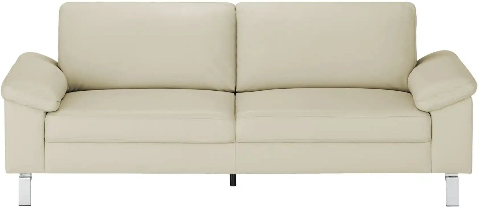 Max Schelling Ledersofa aus Echtleder Maximum ¦ beige ¦ Maße (cm): B: 224 H: 86 T: 97.0 Polstermöbel > Sofas > 3-Sitzer ...