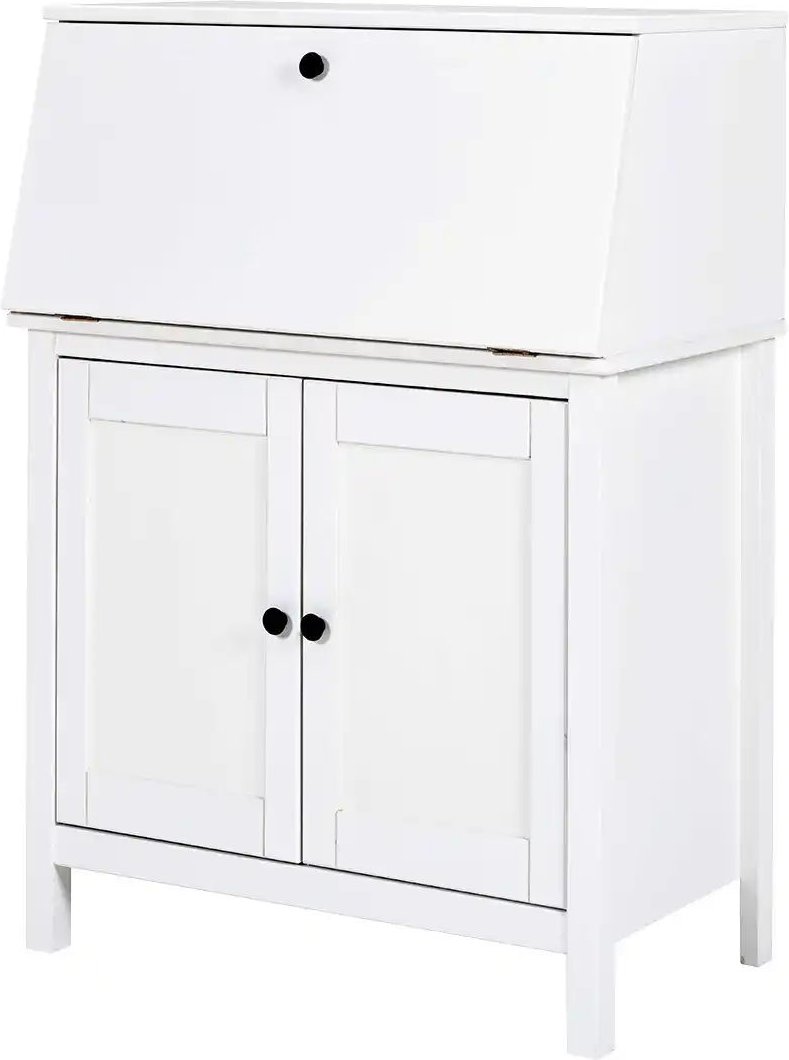 Sekretär Landliv ¦ weiß ¦ Maße (cm): B: 78 H: 108 T: 77.0 Kommoden & Sideboards > Sekretäre - Höffner