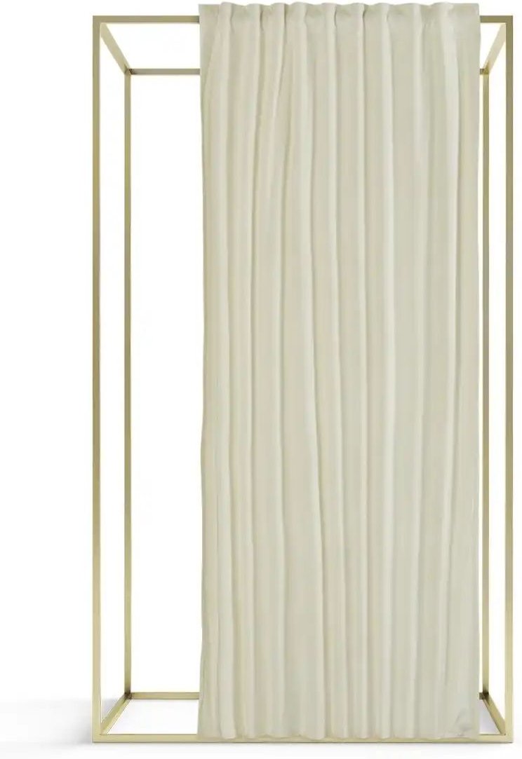 HOMING Verdeckter Schlaufenschal Glory ¦ weiß ¦ Synthetik ¦ Maße (cm): B: 135 Gardinen & Rollos > Gardinen & Vorhänge >...