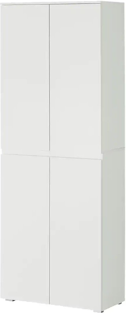 Thumbnail - smart Mehrzweckhochschrank BEN ¦ weiß ¦ Maße (cm): B: 80 H: 210 T: 37.0 Garderoben & Kleiderstangen > Garderoben Schuhs...