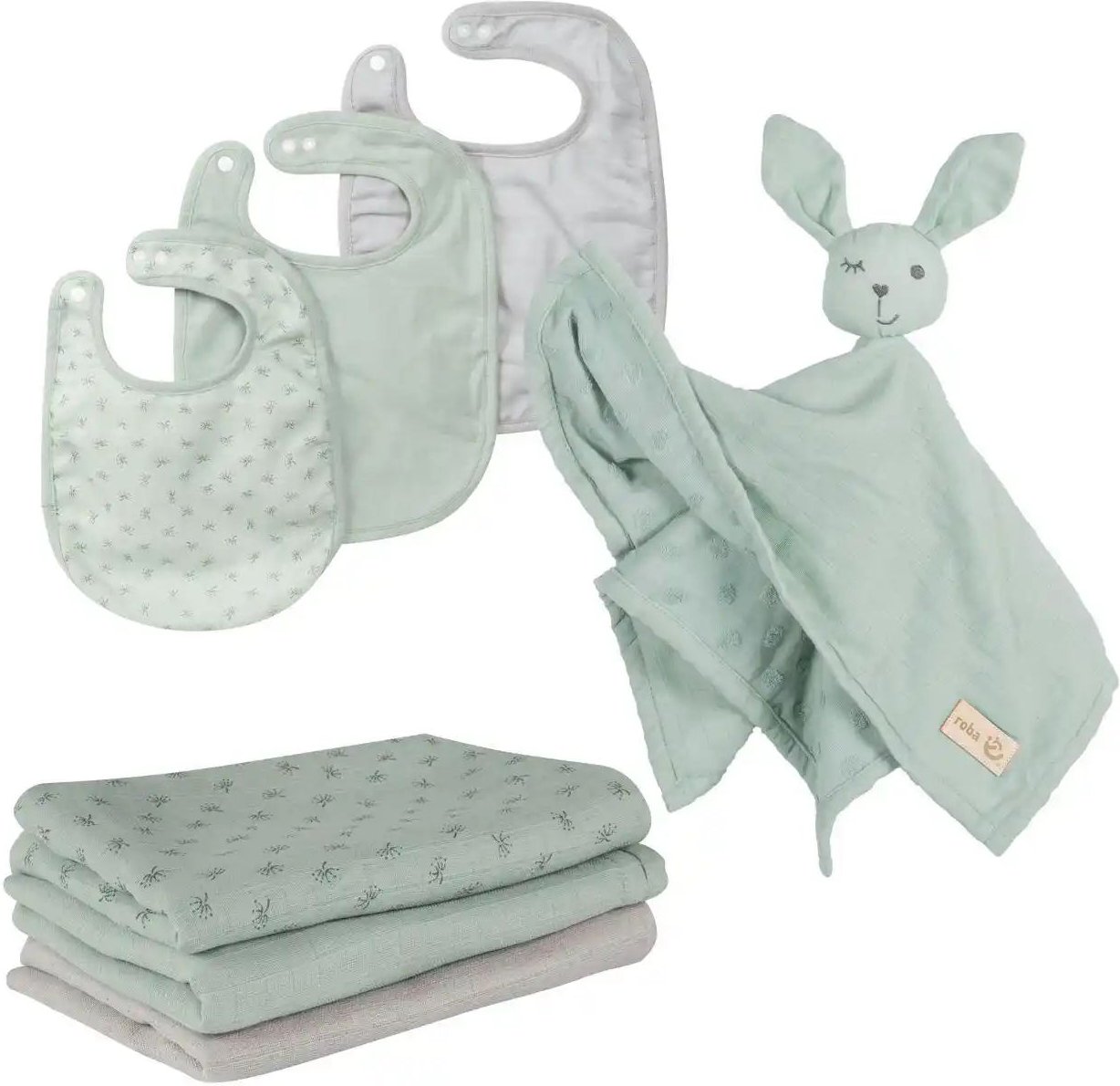 Roba Geschenkset Essentials ¦ grün ¦ Maße (cm): B: 40 H: 1 Baby > Baby Textilien > Baby Bettwaren - Höffner
