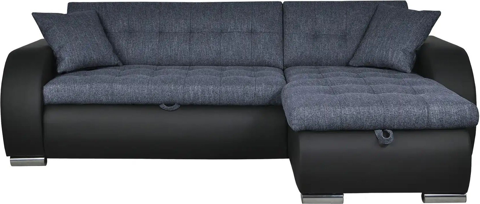 Thumbnail - Ecksofa Aries ¦ blau ¦ Maße (cm): B: 242 H: 80 T: 161.0 Polstermöbel > Sofas > Ecksofas - Höffner