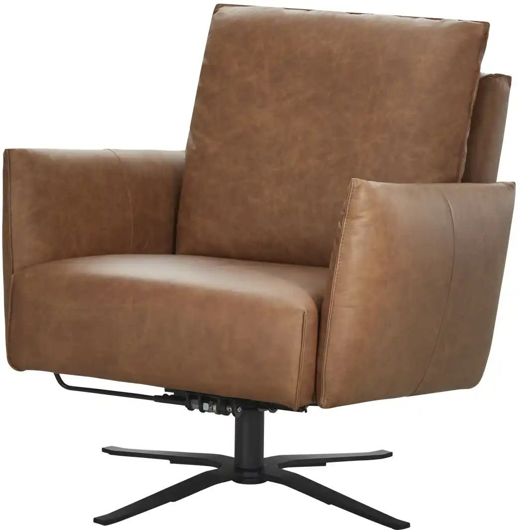 SCHÖNER WOHNEN Kollektion Sessel Lineo ¦ braun ¦ Maße (cm): B: 84 H: 92 T: 95.0 Polstermöbel > Sessel > Relaxsessel - H...