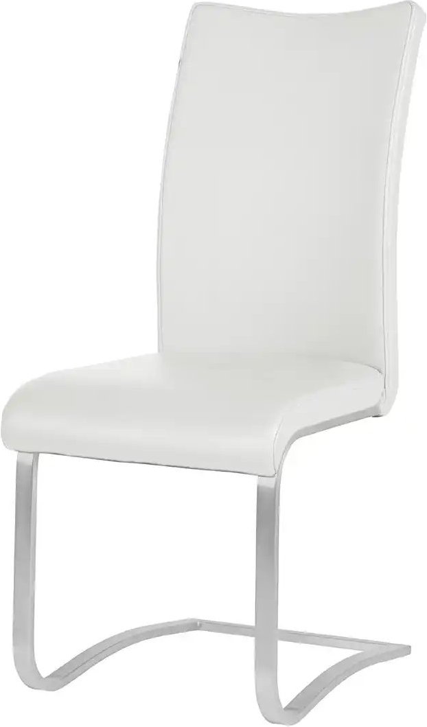 uno Freischwinger mit Edelstahlgestell Letitia ¦ weiß ¦ Maße (cm): B: 43 H: 103 T: 52.0 Stühle > Schwingstühle - Höffner