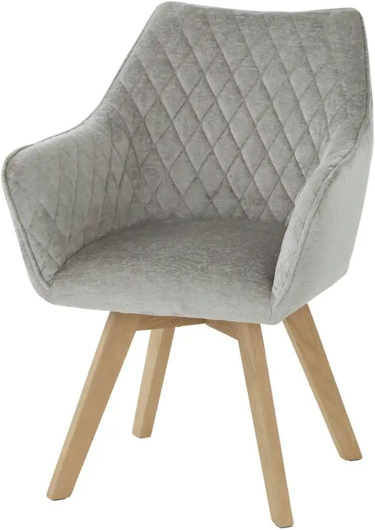 Gray & Jones Armlehnstuhl Nagaro 1 ¦ grau ¦ Maße (cm): B: 63 H: 88 T: 62.0 Stühle > Esszimmerstühle > Esszimmerstühle m...