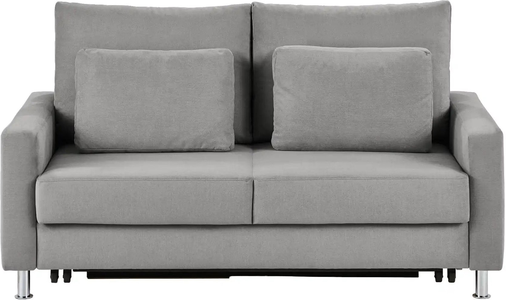 Schlafsofa Mikrofaser Fürth ¦ grau ¦ Maße (cm): B: 146 H: 90 T: 95.0 Polstermöbel > Sofas > 2-Sitzer - Höffner