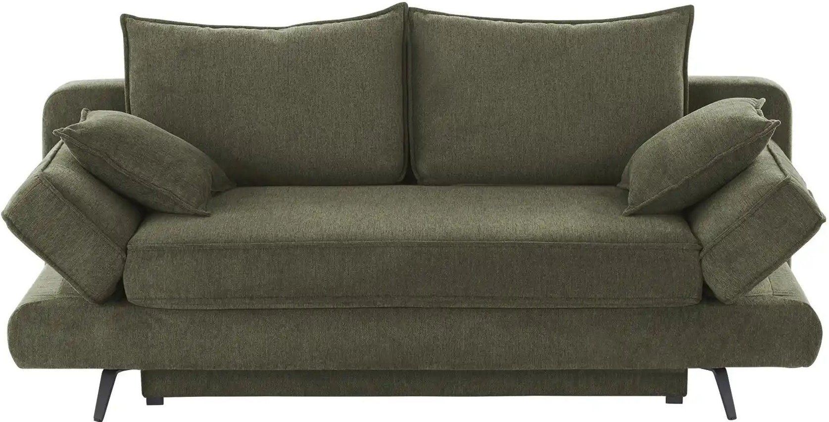 bobb Schlafsofa Henny de Luxe ¦ grün ¦ Maße (cm): B: 206 H: 91 T: 110.0 Polstermöbel > Sofas > 2-Sitzer - Höffner
