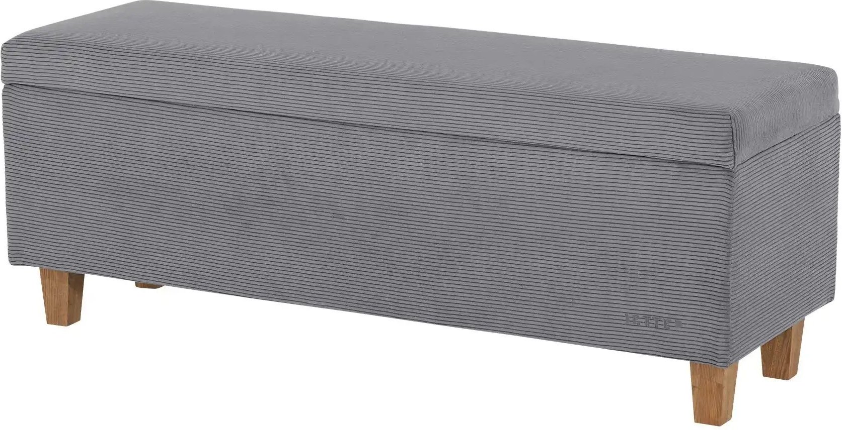 Jette Home Bettbank mit Stauraum Jette Flex ¦ grau ¦ Maße (cm): B: 122 H: 47 T: 42.0 Bänke > Einzelbänke - Höffner