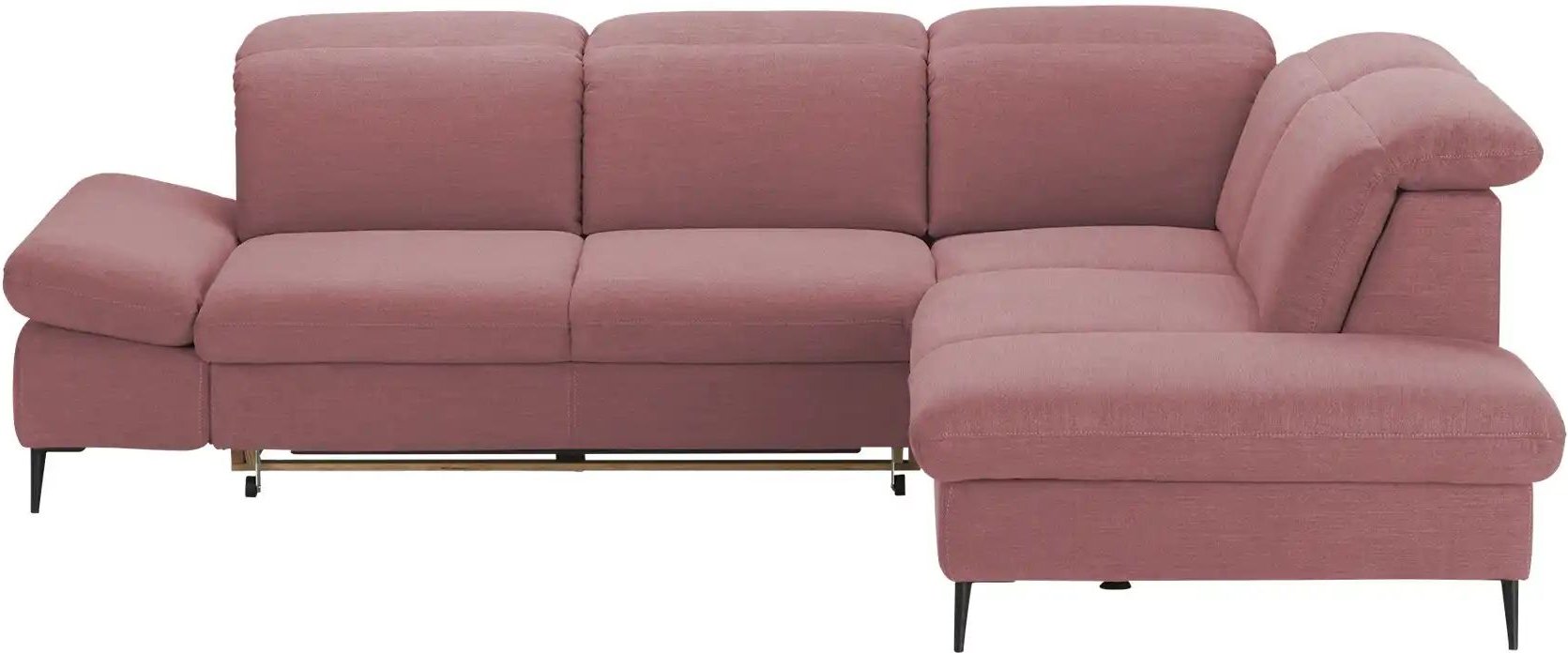 Thumbnail - uno Ecksofa Serra ¦ rosa/pink ¦ Maße (cm): B: 268 H: 81 T: 215.0 Polstermöbel > Sofas > Ecksofas - Höffner