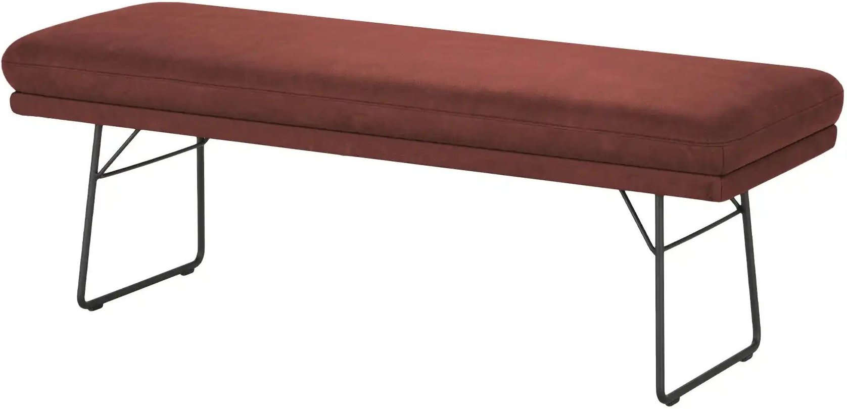 Thumbnail - Hockerbank Step Two ¦ rot ¦ Maße (cm): B: 162 H: 50 T: 51.0 Bänke > Einzelbänke - Höffner