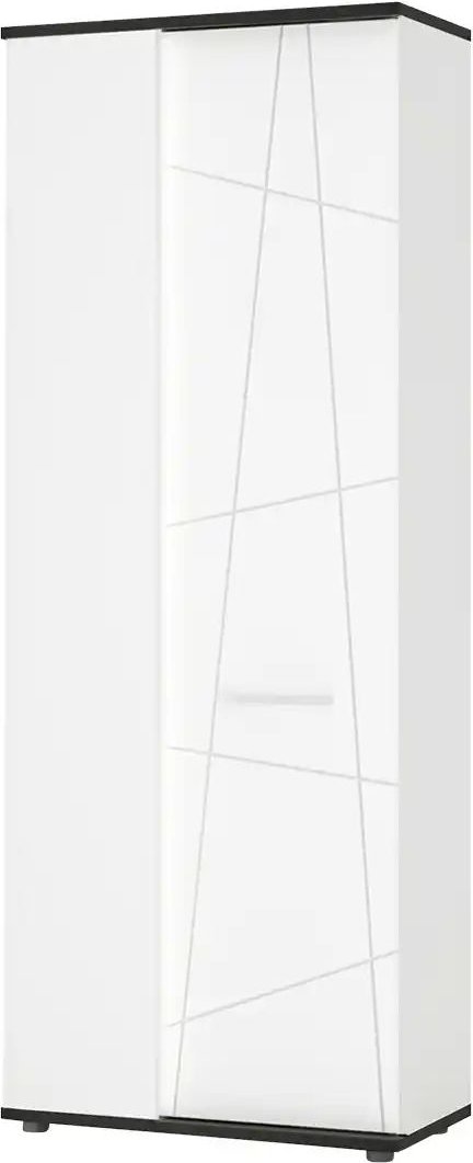 Staurauelement Venedig ¦ weiß ¦ Maße (cm): B: 76 H: 200 T: 40.0 Schränke > Kleiderschränke > Drehtürenschränke - Höffne...