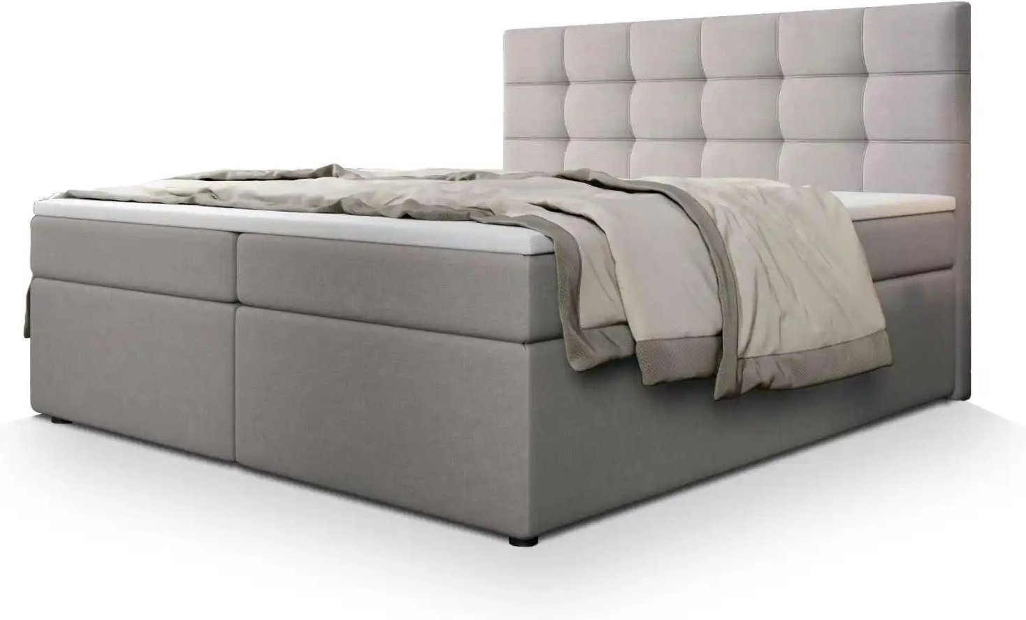 MASSENO Boxbett mit Bettkasten Palma ¦ beige ¦ Maße (cm): B: 180 H: 120 Betten > Polsterbetten - Höffner