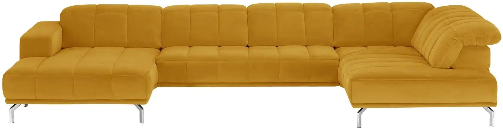 Lounge Collection Wohnlandschaft  Sarina ¦ gelb ¦ Maße (cm): B: 383 H: 75 T: 212.0 Polstermöbel > Sofas > Wohnlandschaft...