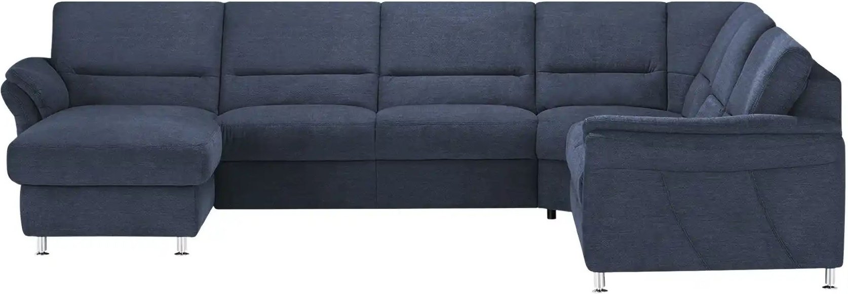 meinSofa Wohnlandschaft Donald ¦ blau ¦ Maße (cm): B: 335 H: 89 T: 262.0 Polstermöbel > Sofas > Wohnlandschaften - Höff...